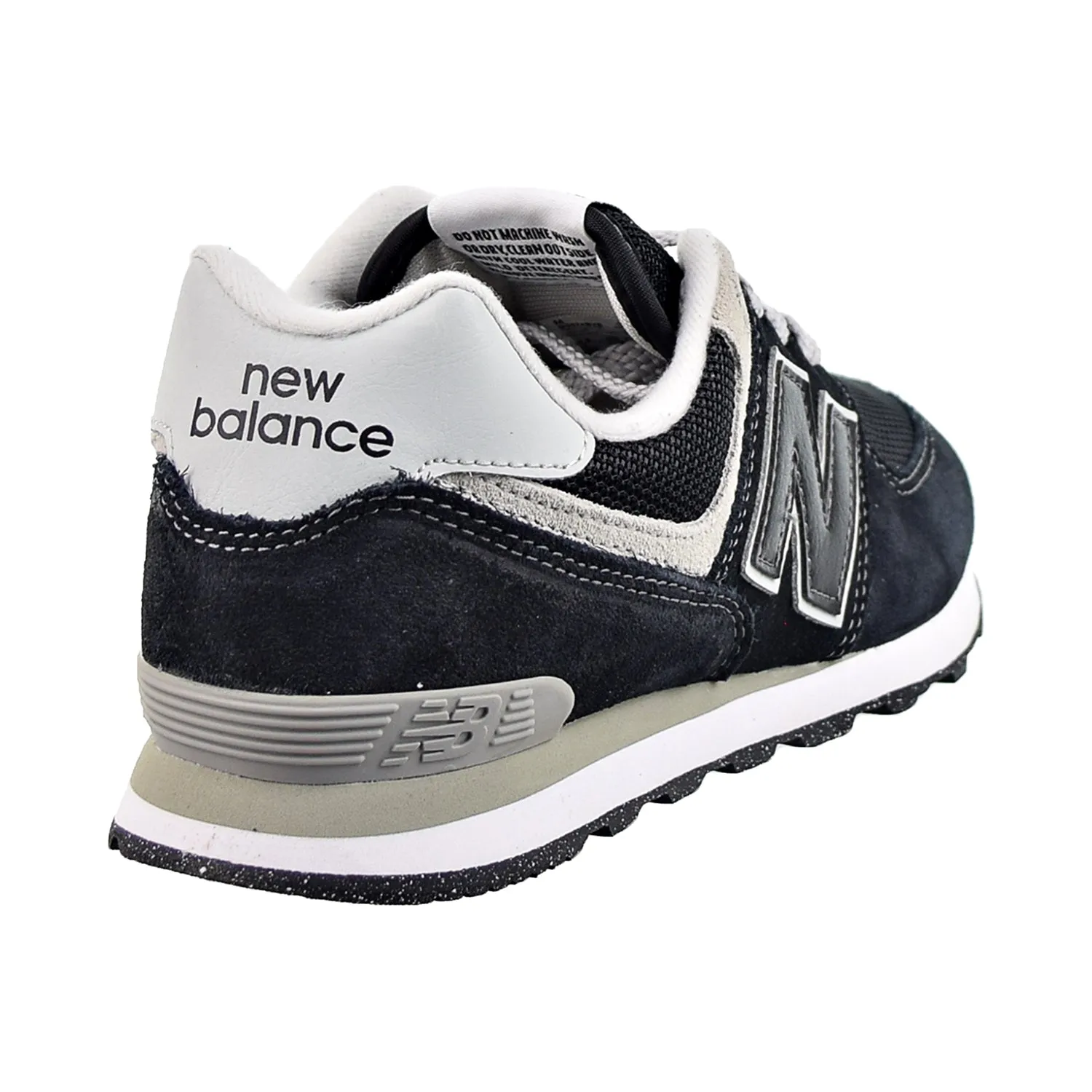 New Balance 574 Big Kids' Shoes Black Top Five Running Shoes