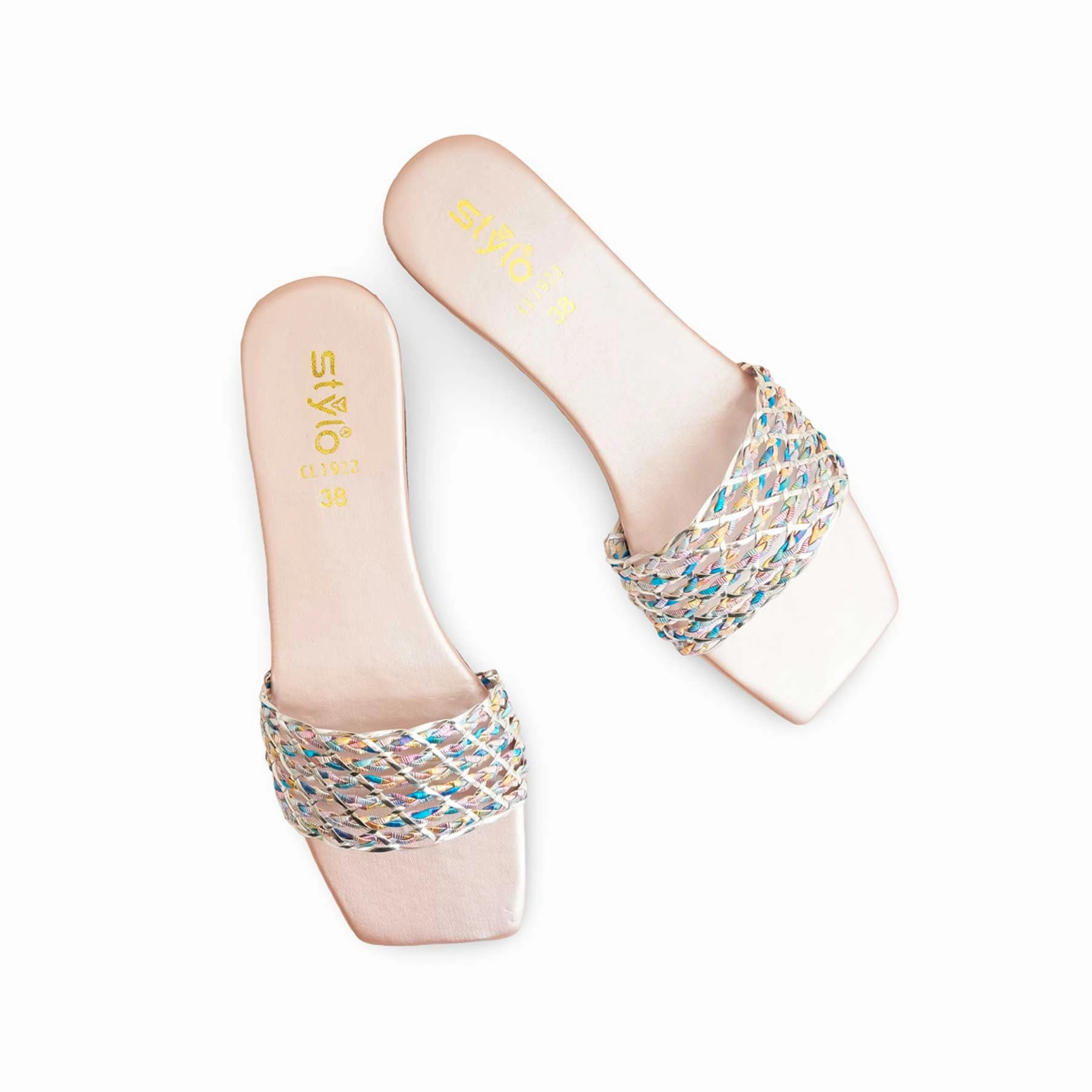 Peach Casual Slipper For Women CL1922 New Casual Shoes Style