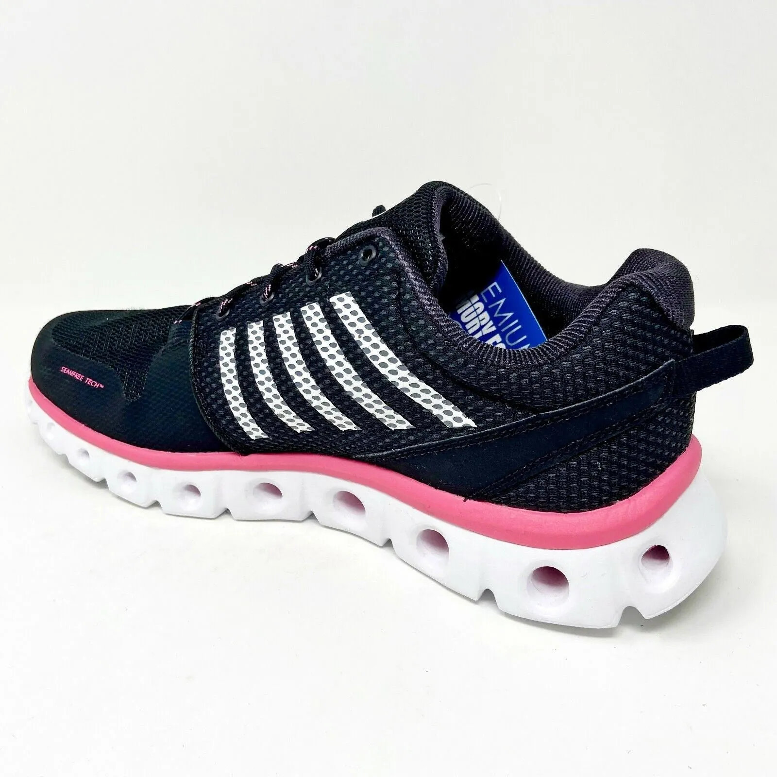 K-Swiss X Lite CMF Black Pink Leopard Womens Size 11 Running Shoes 93438 064 Nitro Run Shoes