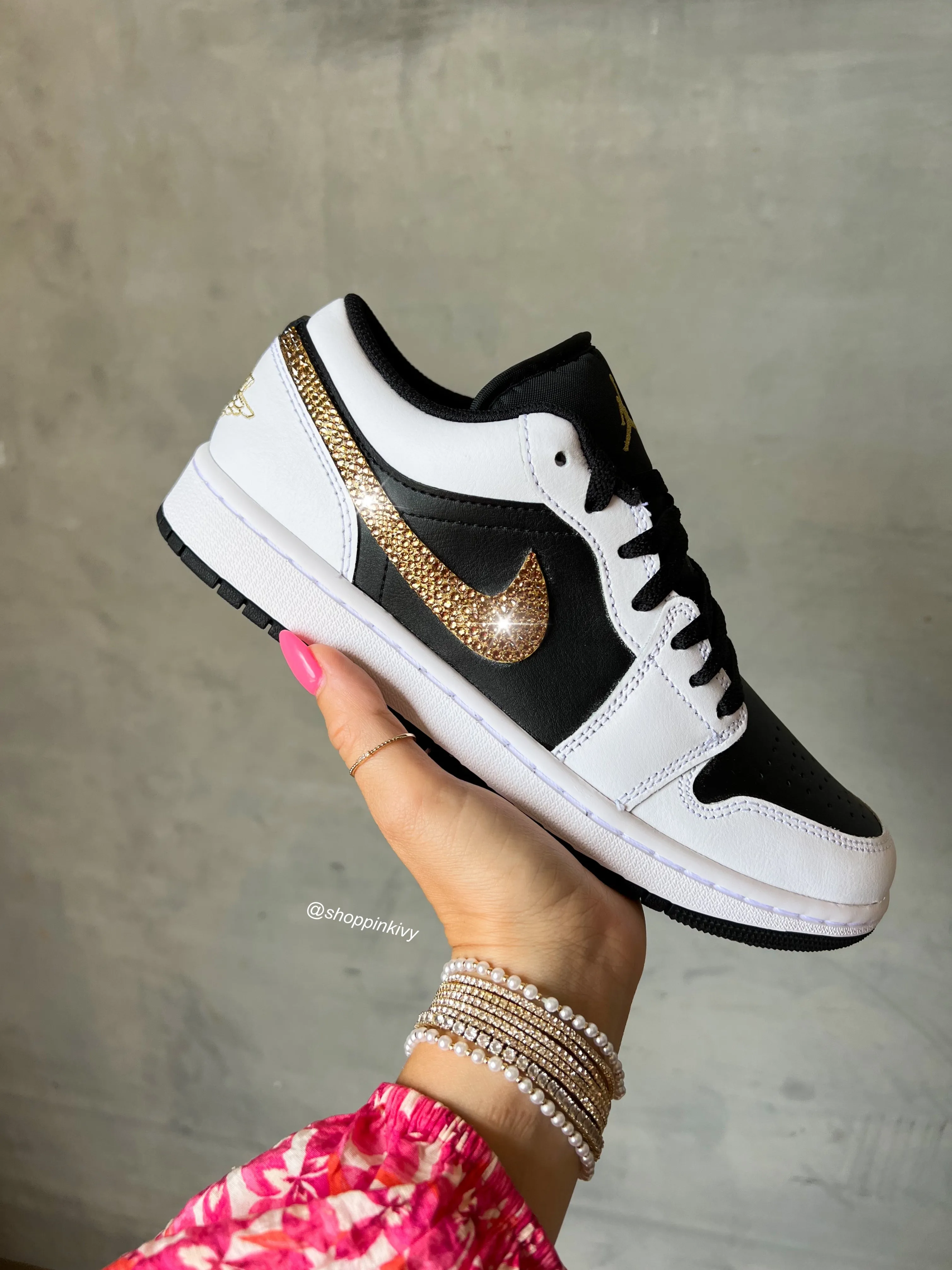 Adidas Crazy Iiinfinity Basketball Shoes Black White Gold Swarovski Womens Air Jordan 1 Low Shoes