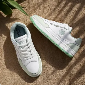 Bacca Bucci INFINITY Low Top Flat Sole Fashion Women's Sneakers Pearl Flat Shoes