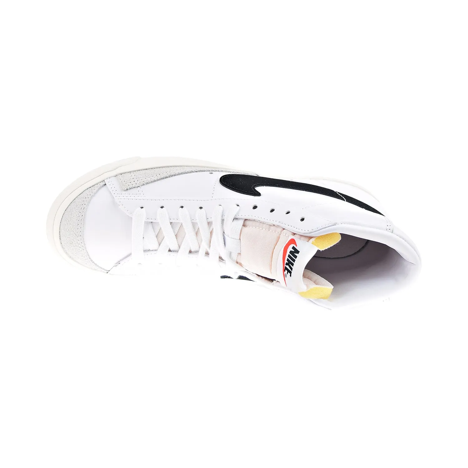 Nike Blazer Mid '77 Women's Shoes White-Black Asics Gel Rocket Vb Shoes