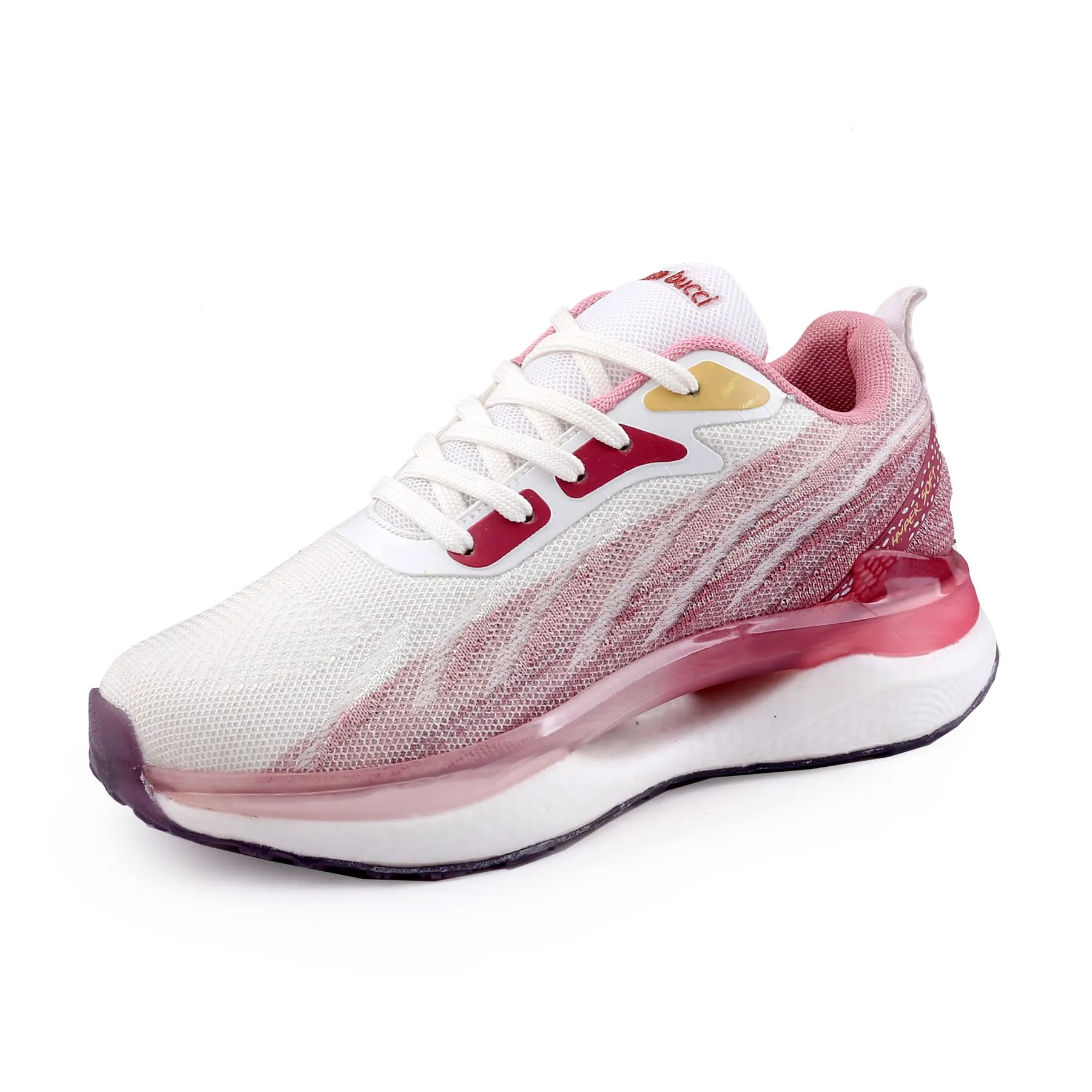 Bacca Bucci HYPERSOFT SERIES for WOMEN with Ultra-Rebounce Outsole & Iconic Breathable Engineered Knit Upper Shoes With Wide Toe Box Running