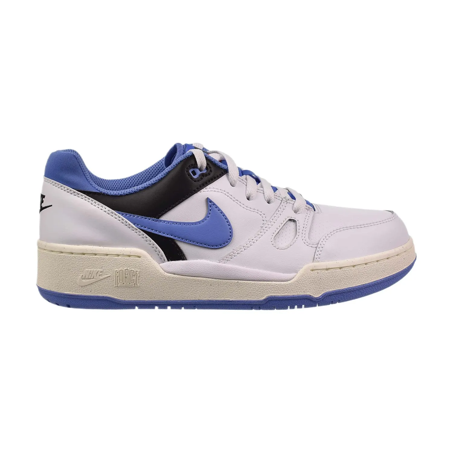 Nike Full Force Low Men's Shoes White-Polar Black-Sail Ayrton Senna Shoes Asics