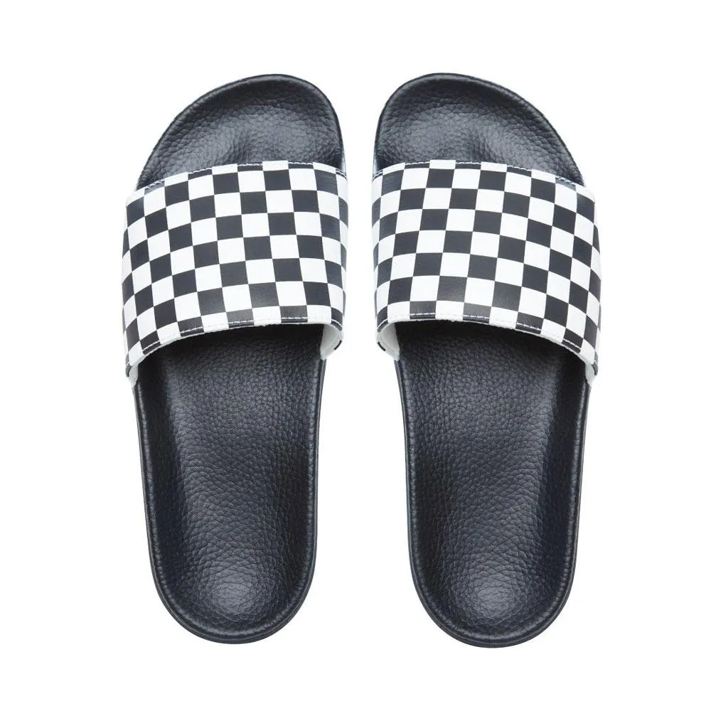 Vans checkerboard-slides - White Tennessee Vols Flip Flops
