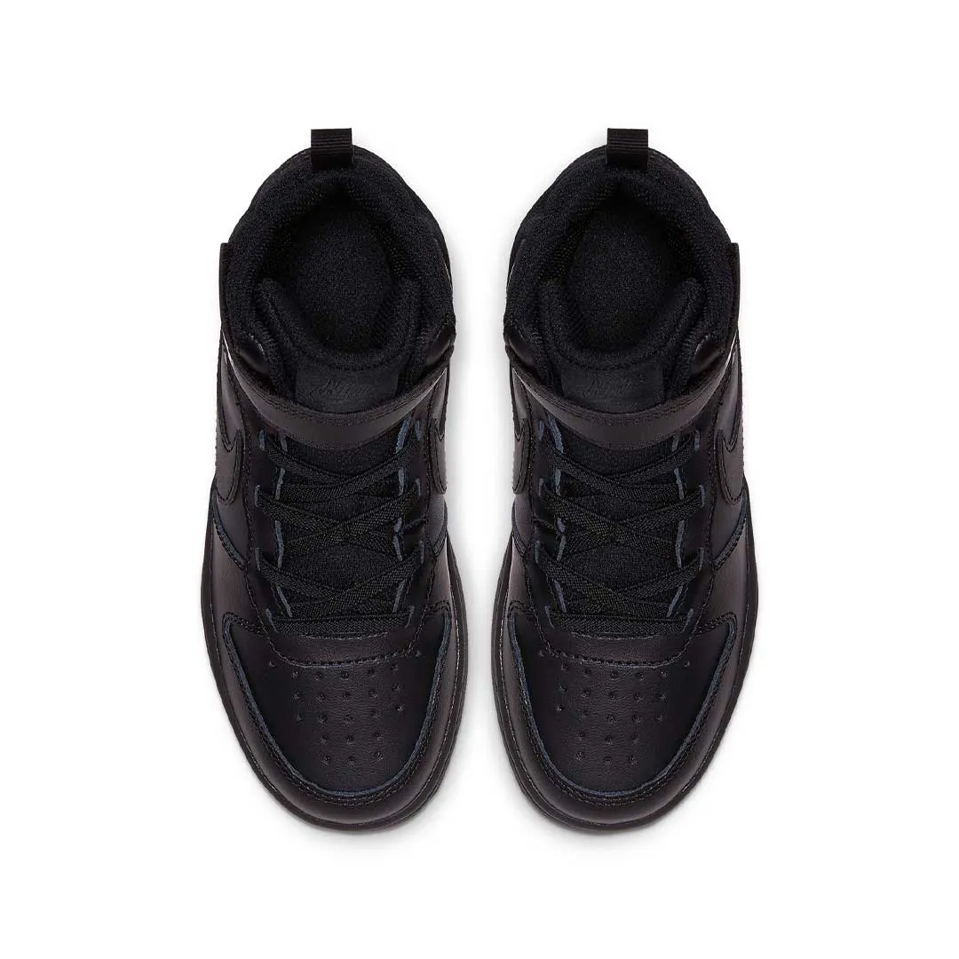 Nike - Kids' (Preschool) Court Borough Mid 2 Shoes (CD7783 001) Asics Y2k Shoes