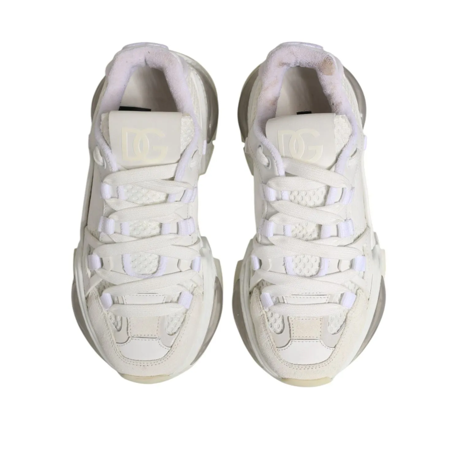 Yru Sneakers Dolce & Gabbana Airmaster White Women Low Top Sneakers Shoes