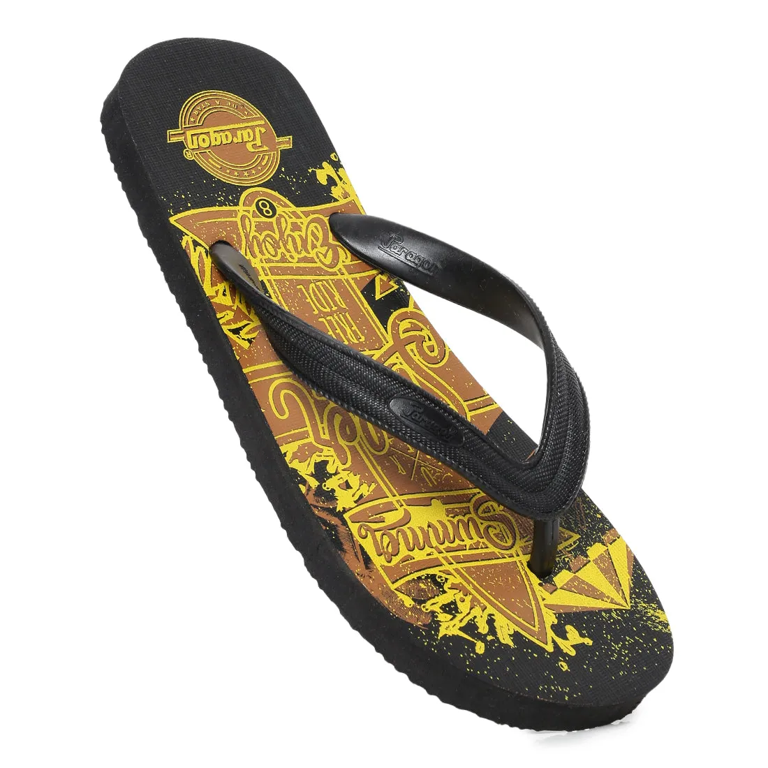 Baya Flip Flops Paragon  HWK3719G Men Stylish Lightweight Flipflops | Casual & Comfortable Daily-wear Slippers for Indoor & Outdoor | For Everyday Use