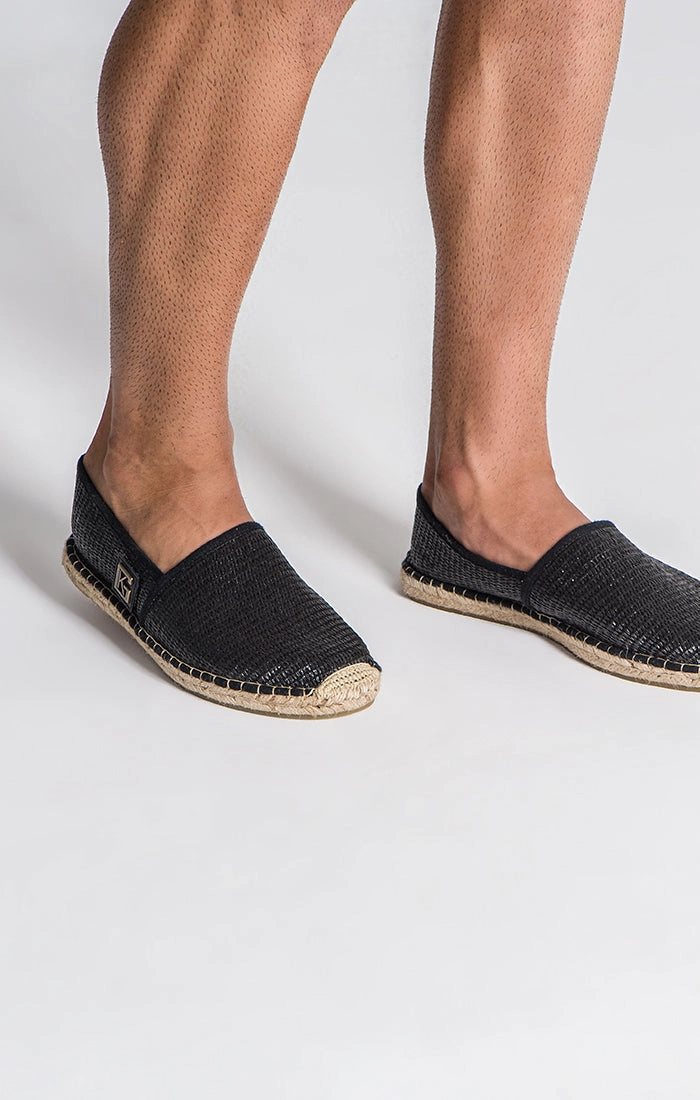 Prada Logo Espadrilles Black GK Artisan Espadrilles