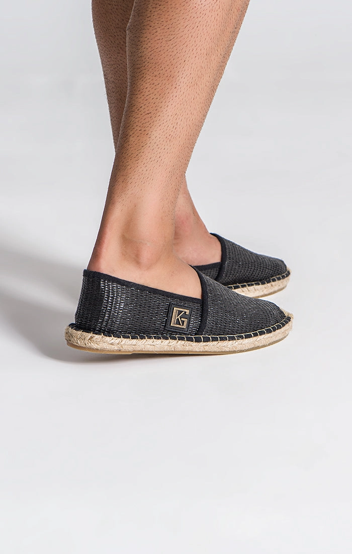 Espadrilles Shoe City Black GK Artisan Espadrilles