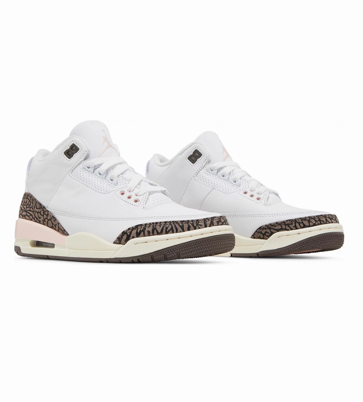 Air Jordan 3 Retro 'Neapolitan Dark Mocha' Asics Tiger Boxing Shoes