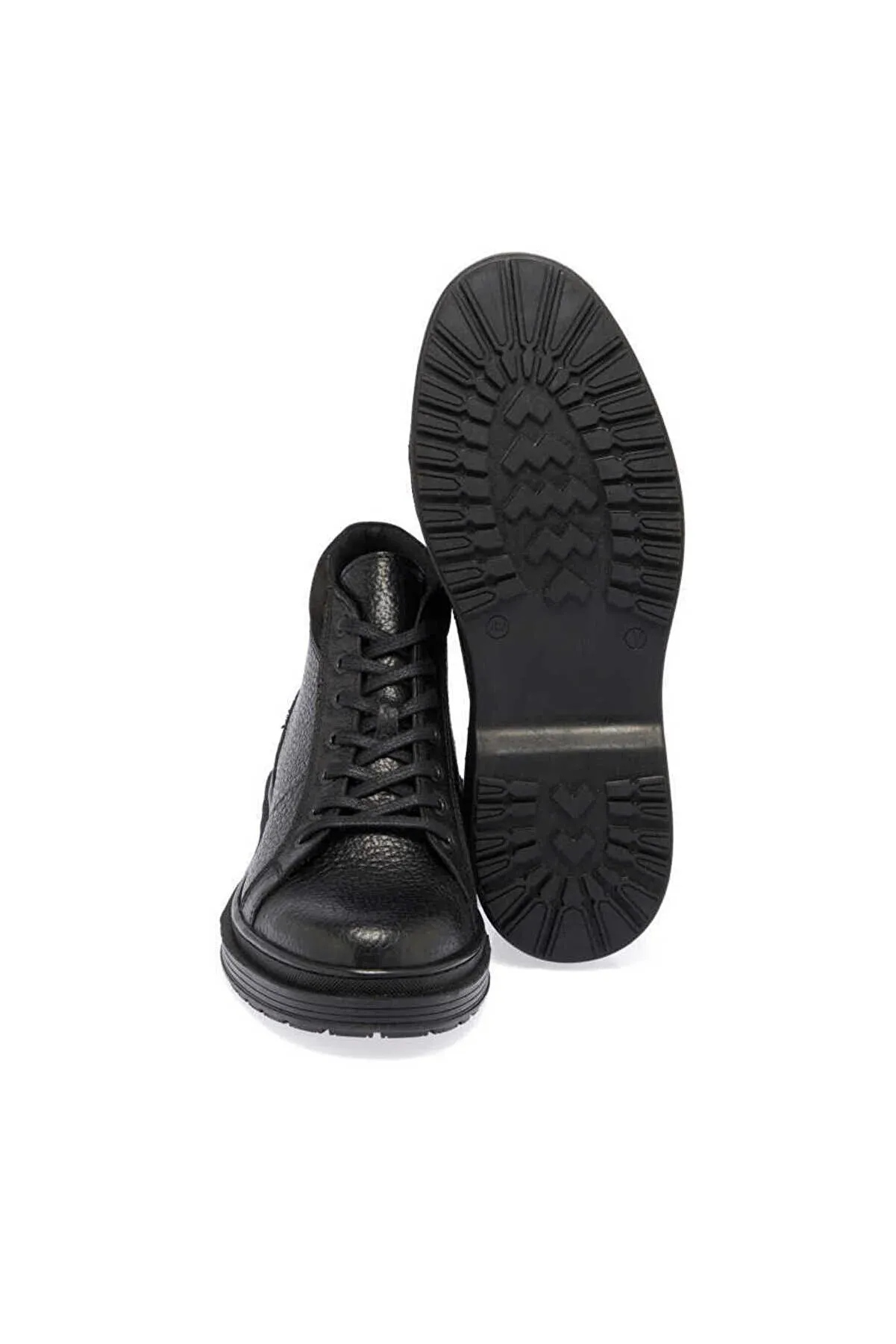 Wrangler Casual Shoes Tergan Men's Black Leather Casual Boots