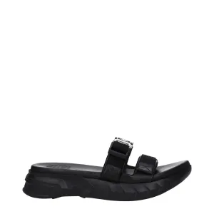 Stella Sandals Givenchy Black Fabric Slippers