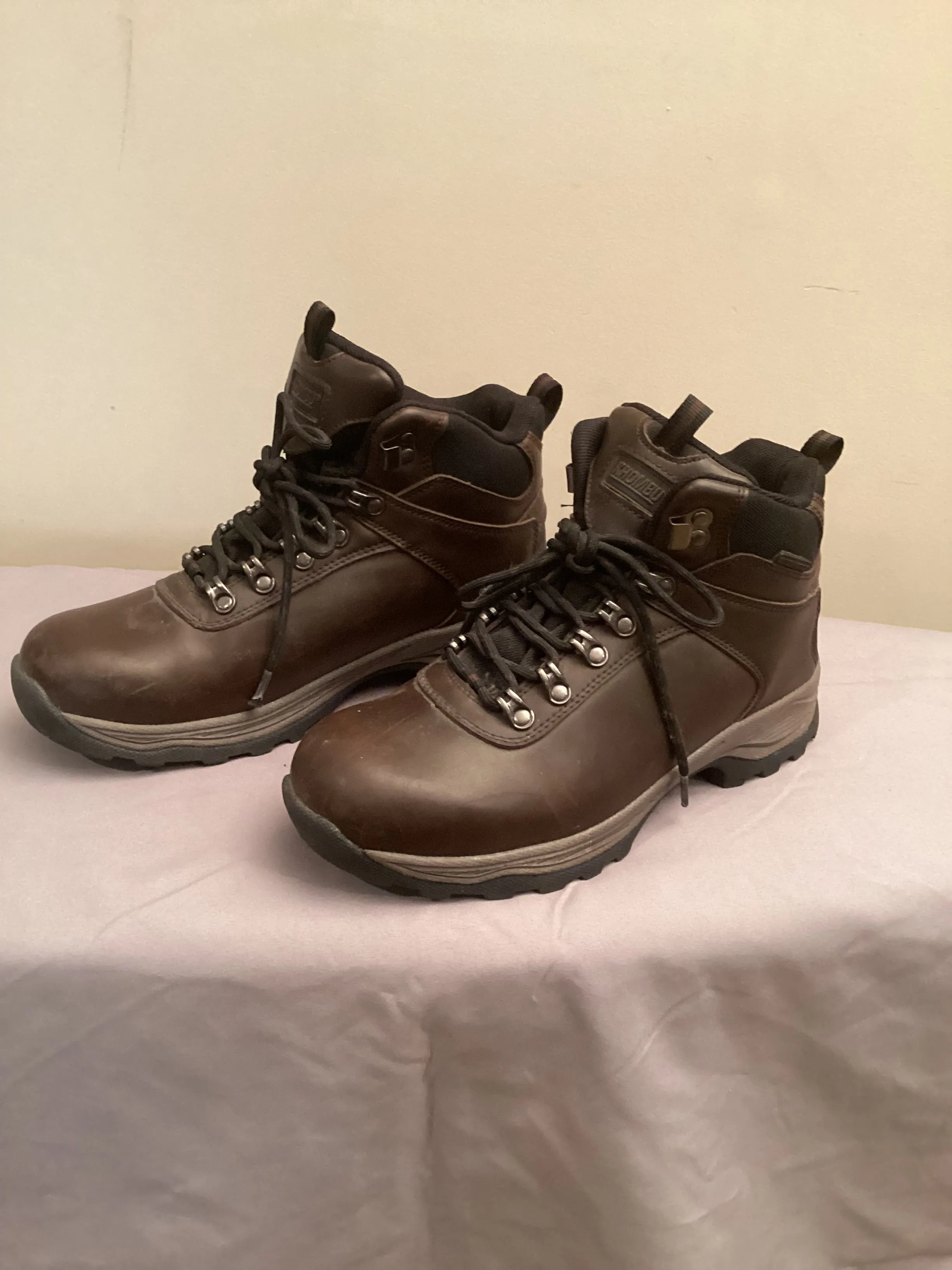 Thinsulate boots Brown & black boots - Shoes: 8 (Adult) Knee High Biker Boots