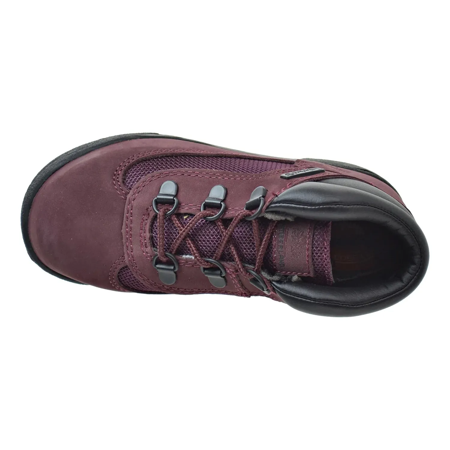 Timberland F/L Toddler Field Boots Burgundy Best Hiking Shoes For Winter
