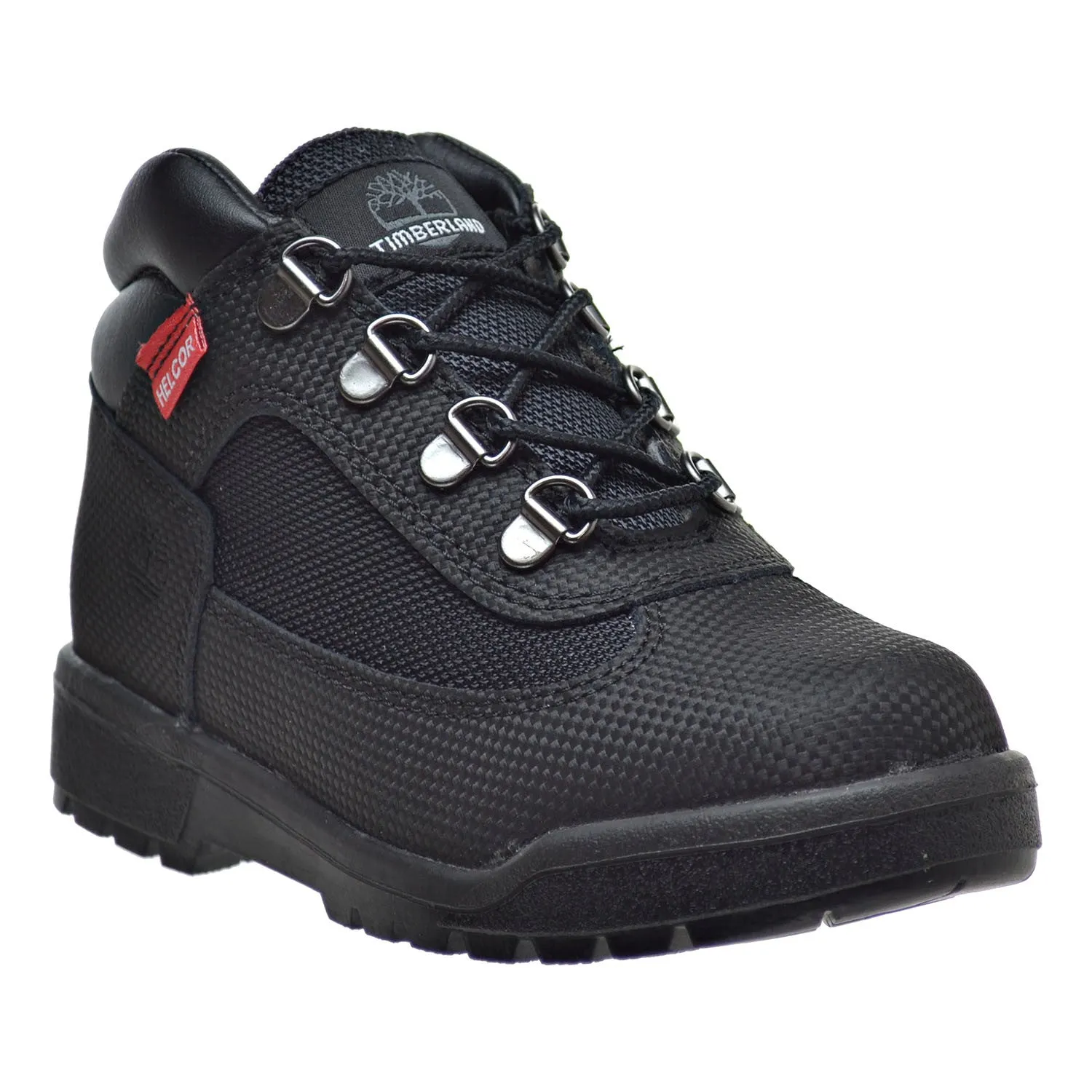 Hiking Shoes Sole Timberland Little Kid's Field Boots Black Helcor