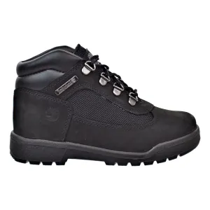 Hiangle Climbing Shoe Timberland Preschool Little Kids Field Boots Black Suede