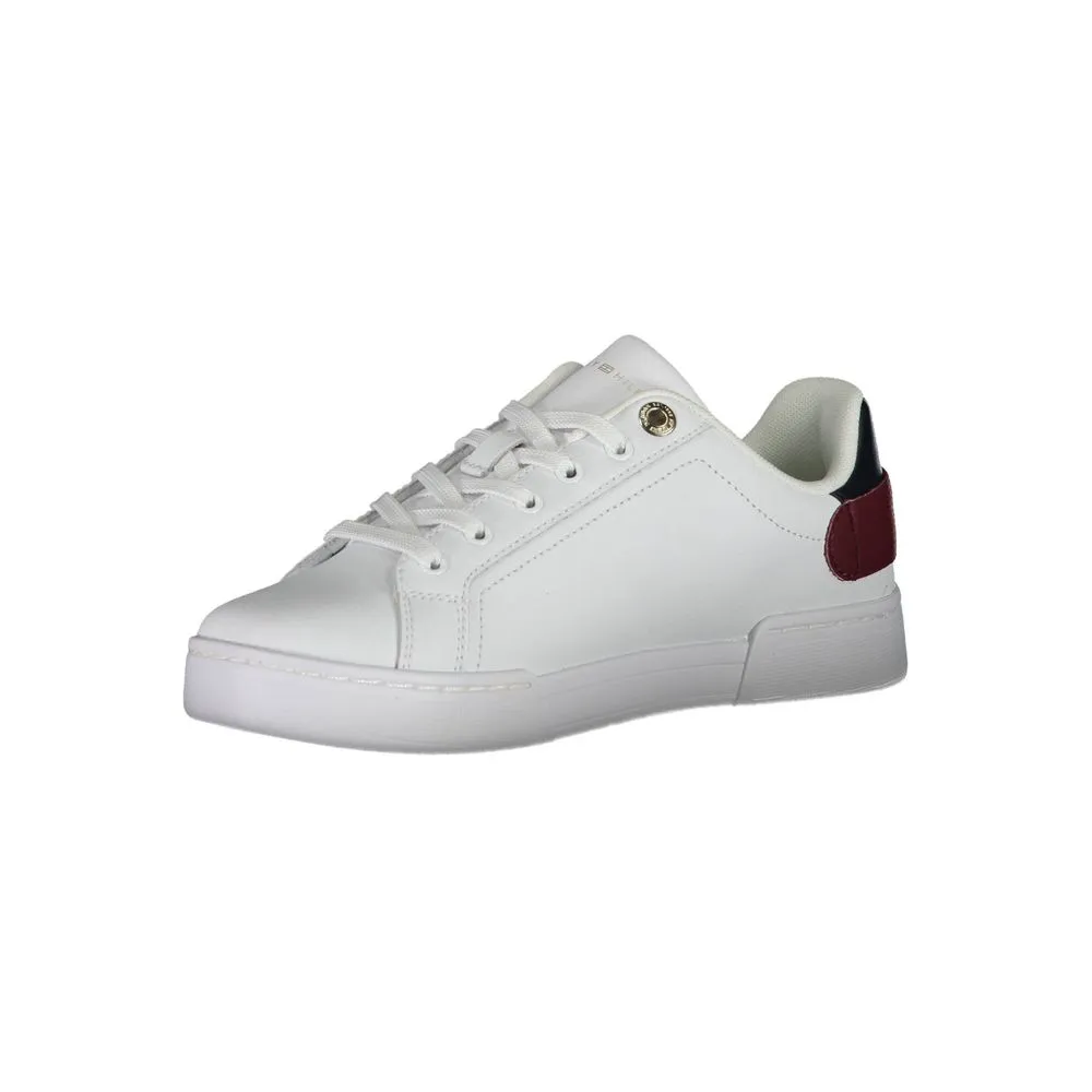 Tommy Hilfiger White Polyethylene Women Sneaker Barry Sanders Sneakers