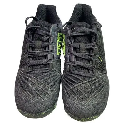Wilson Tennis Shoes Boys 4 Black Neon Green Athletic Court Sneakers Skate Shoe Website