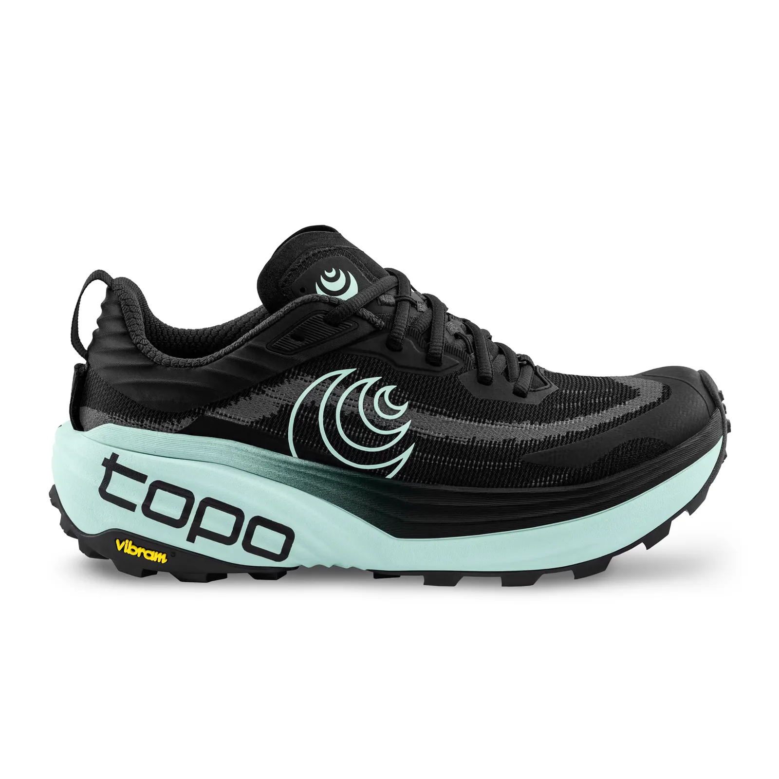 Topo Vista Running Shoe (Women) - Black/Mint Inca Trail Shoes