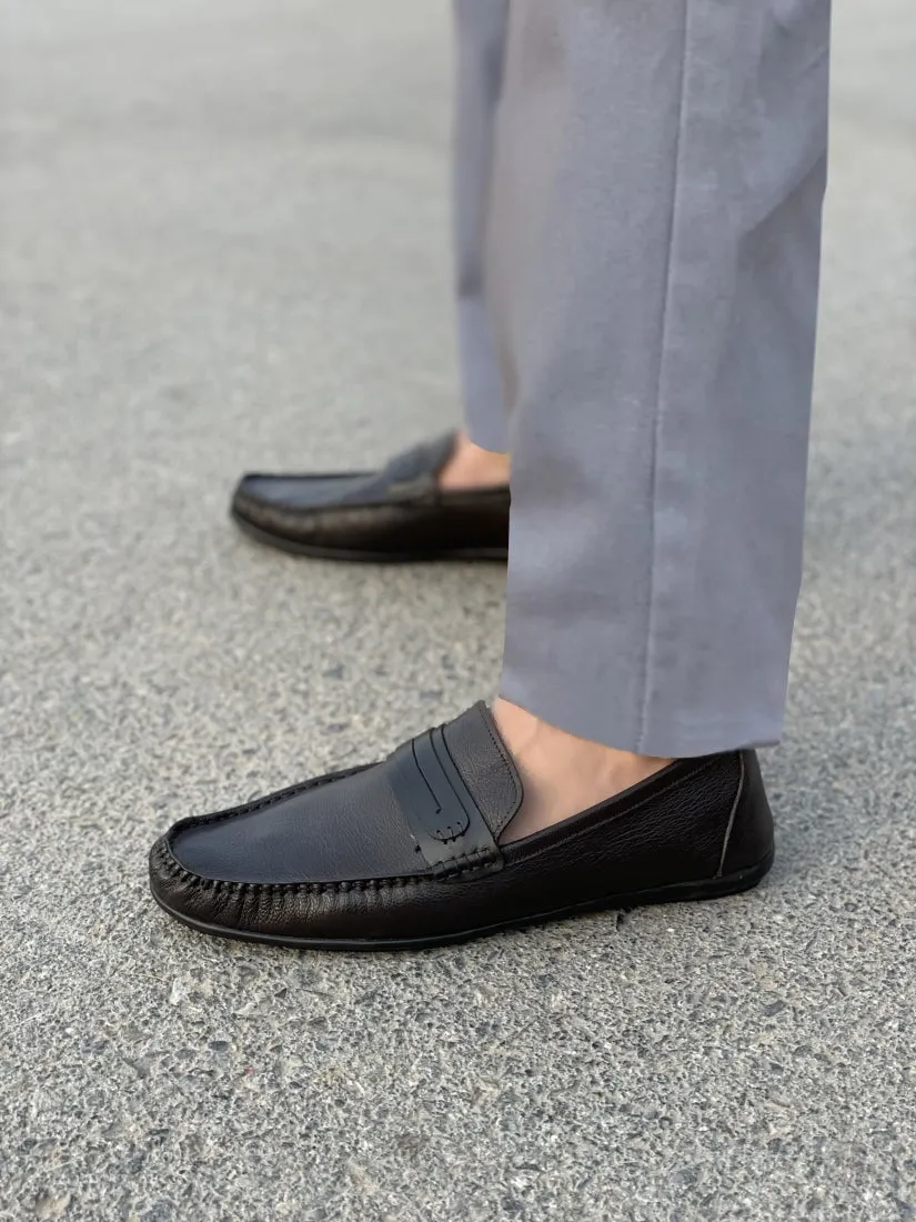 Old Navy Casual Shoes LS Pure Leather Handmade Penny Loafer-899