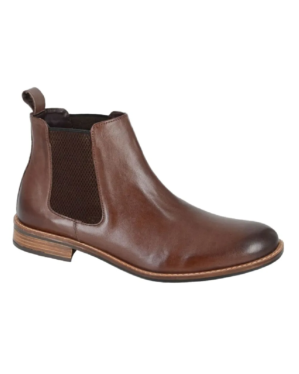 Roamers Mens Leather Twin Gusset Ankle Boots Boots Spokane Washington