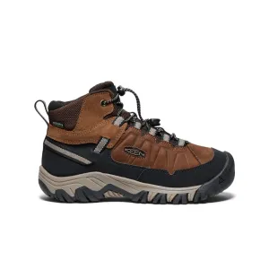 Big Kids' Targhee IV Waterproof Hiking Boot  |  Bison/Brindle Tropical Hiking Shoes