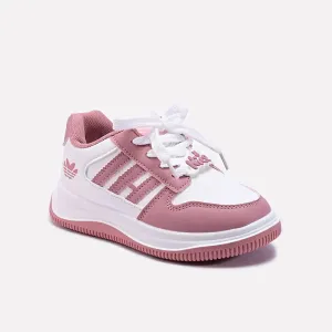 Flat Fur Shoes Pink Jogger Shoes 0750226