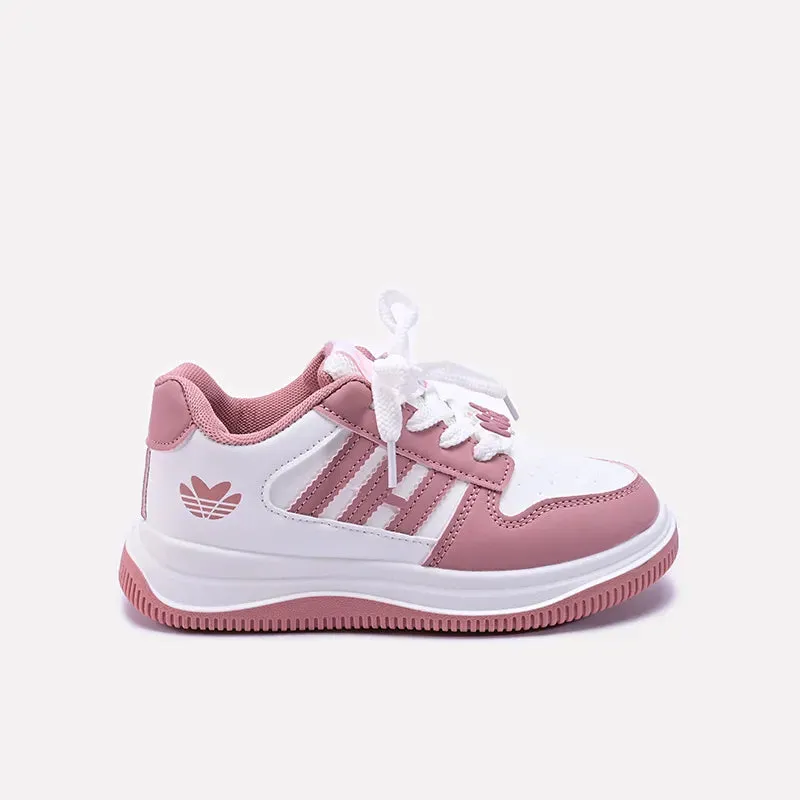 Pink Jogger Shoes 0750226 High Top Flat Shoes