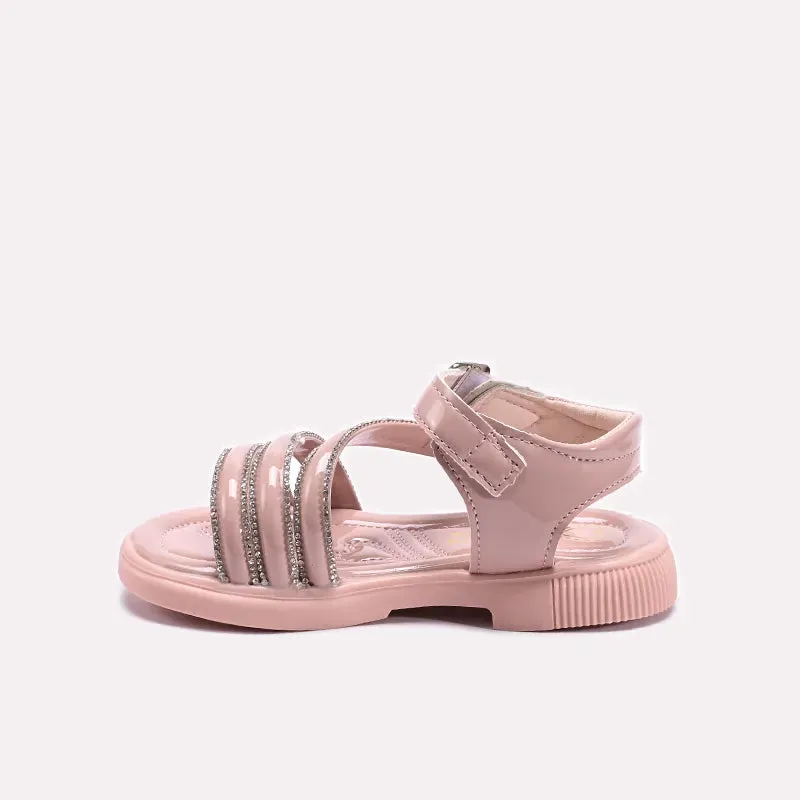 Peach Fancy Sandal 0721075 Flat Shoes Cause Foot Pain