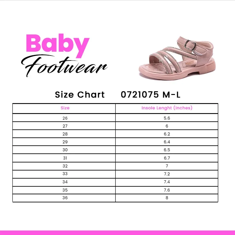 Peach Fancy Sandal 0721075 Comfortable Nursing Shoes For Flat Feet