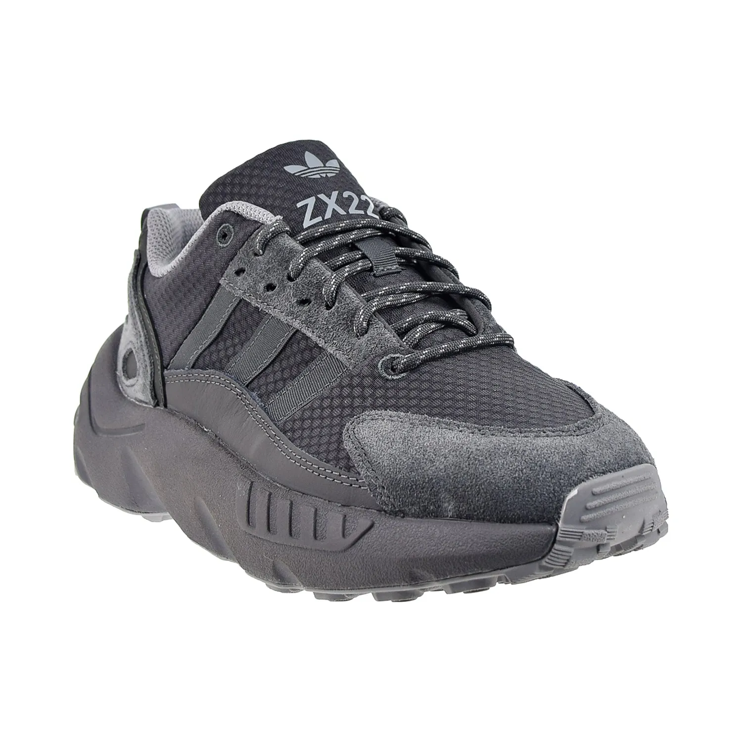 Adidas ZX 22 Big Kids' Shoes Dgh Solid Grey/Grey Three Running Shoes Extra Wide