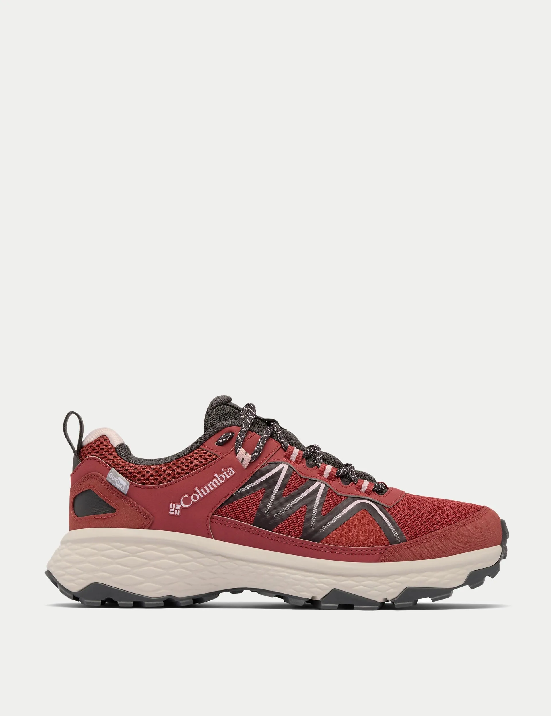 Woodland Hiking Shoes Peakfreak Rush Outdry Hiking Shoe - Dusty Crimson/Pink Haze