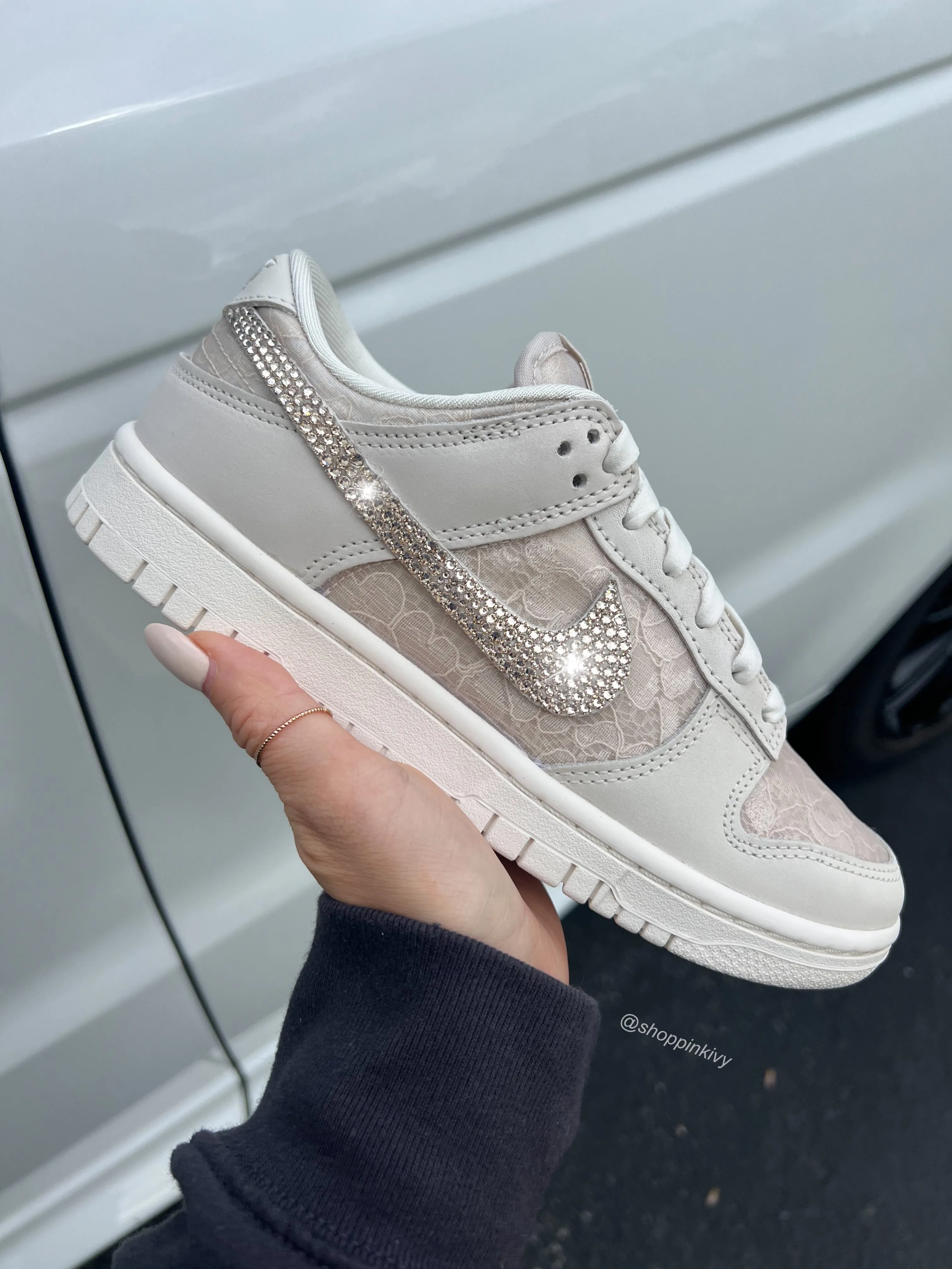 Shoes New Adidas Neutral Lace Special Edition Swarovski Womens Nike Dunk Shoes