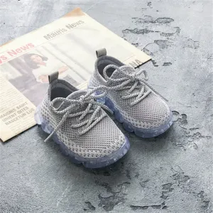 MOF Kids shoes infant toddler breathable sneakers boy soft comfortable baby first walkers With Wheels Slip Skate