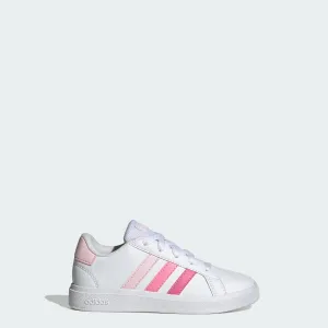 Adidas Teenage Shoes Kids' adidas Grand Court Lifestyle Tennis Lace-Up Shoes