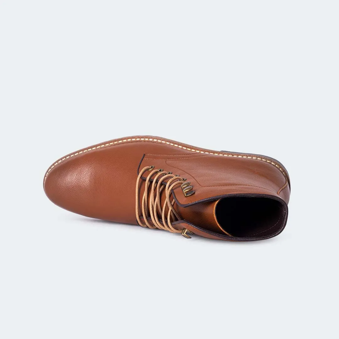 Caliber Shoes Brown Lace Up Boots For Men (NICHOLAS A500G) Bogs Winter Boots