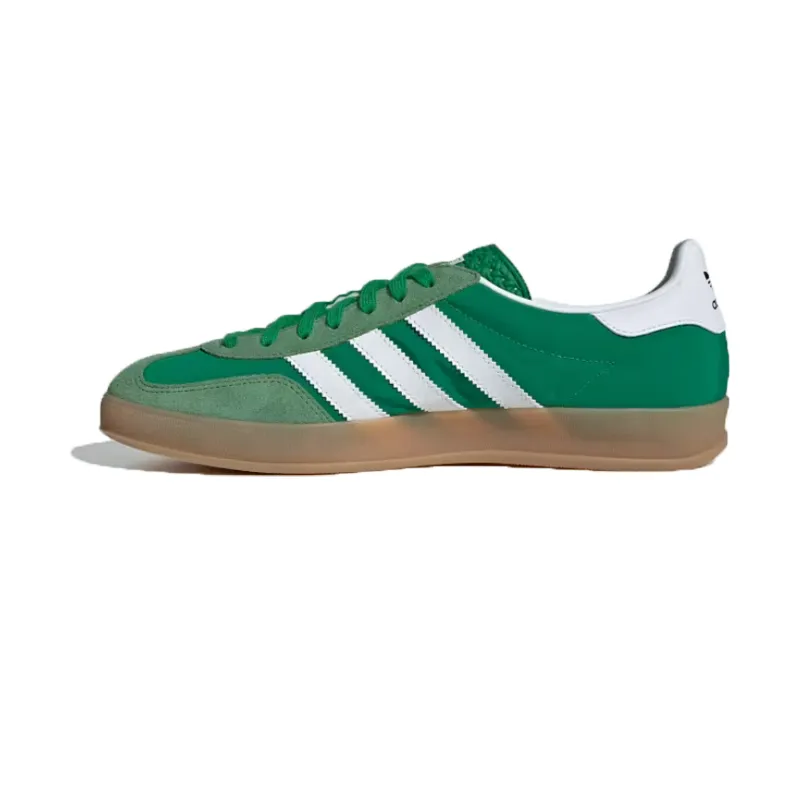 adidas - Gazelle Indoor - Green/Cloud White - Unisex [IE6605] Adidas Biking Shoes