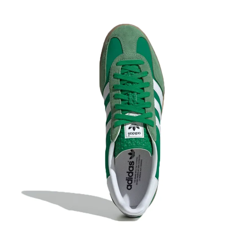 adidas - Gazelle Indoor - Green/Cloud White - Unisex [IE6605] Adipure Adidas Golf Shoes