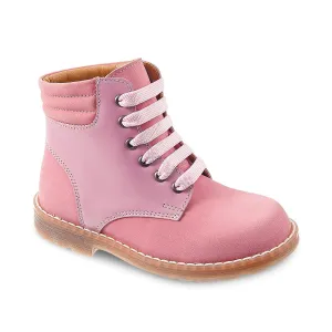 Skater Shoe Brands DG-1403 - Lilac Nubuck Leather - Dogi Kids Winter Boots
