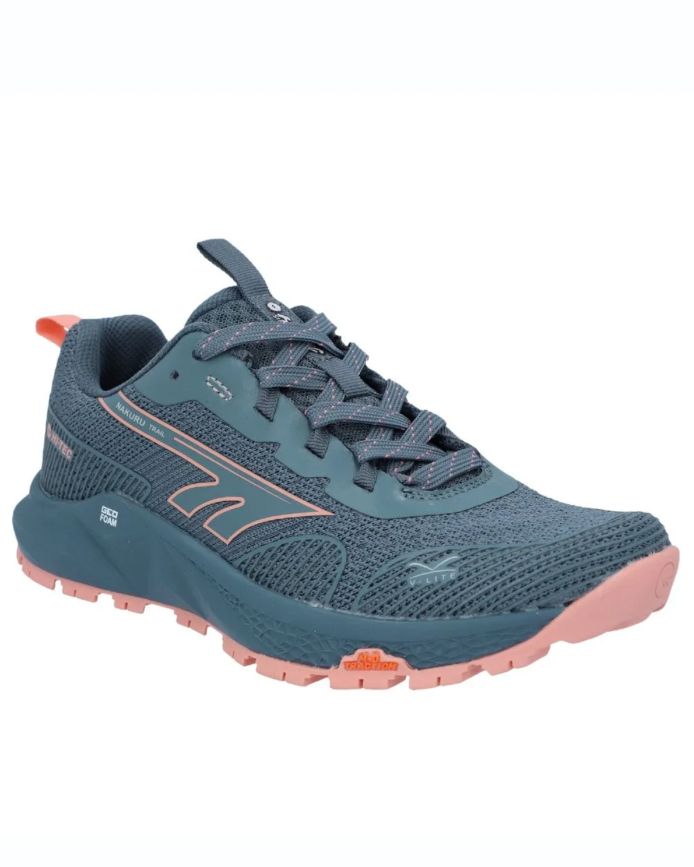 Hi-Tec Womens Geo Nakuru Trainers Antora Trail Running Shoes