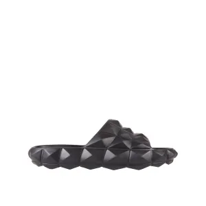 Sherpa Sandals Valentino Garavani Black Rubber Slippers