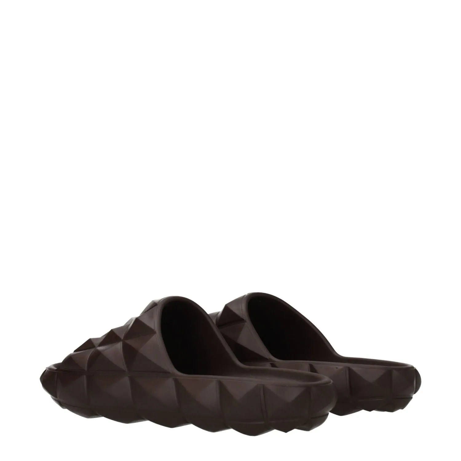 Valentino Garavani Brown Cotton Slippers Sandals Clarks