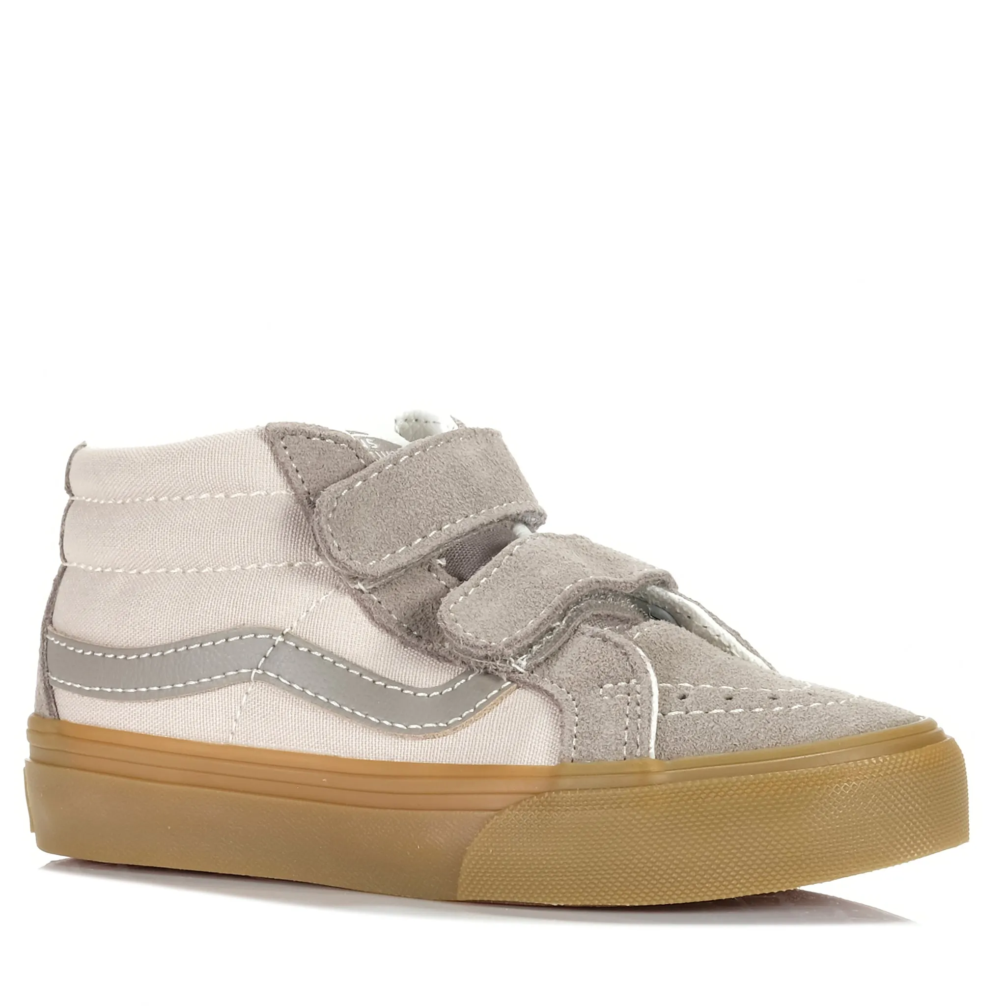 Sneakers That Are Good For Plantar Fasciitis Vans Sk8-Mid Reissue V Neutral Block Grey Gum