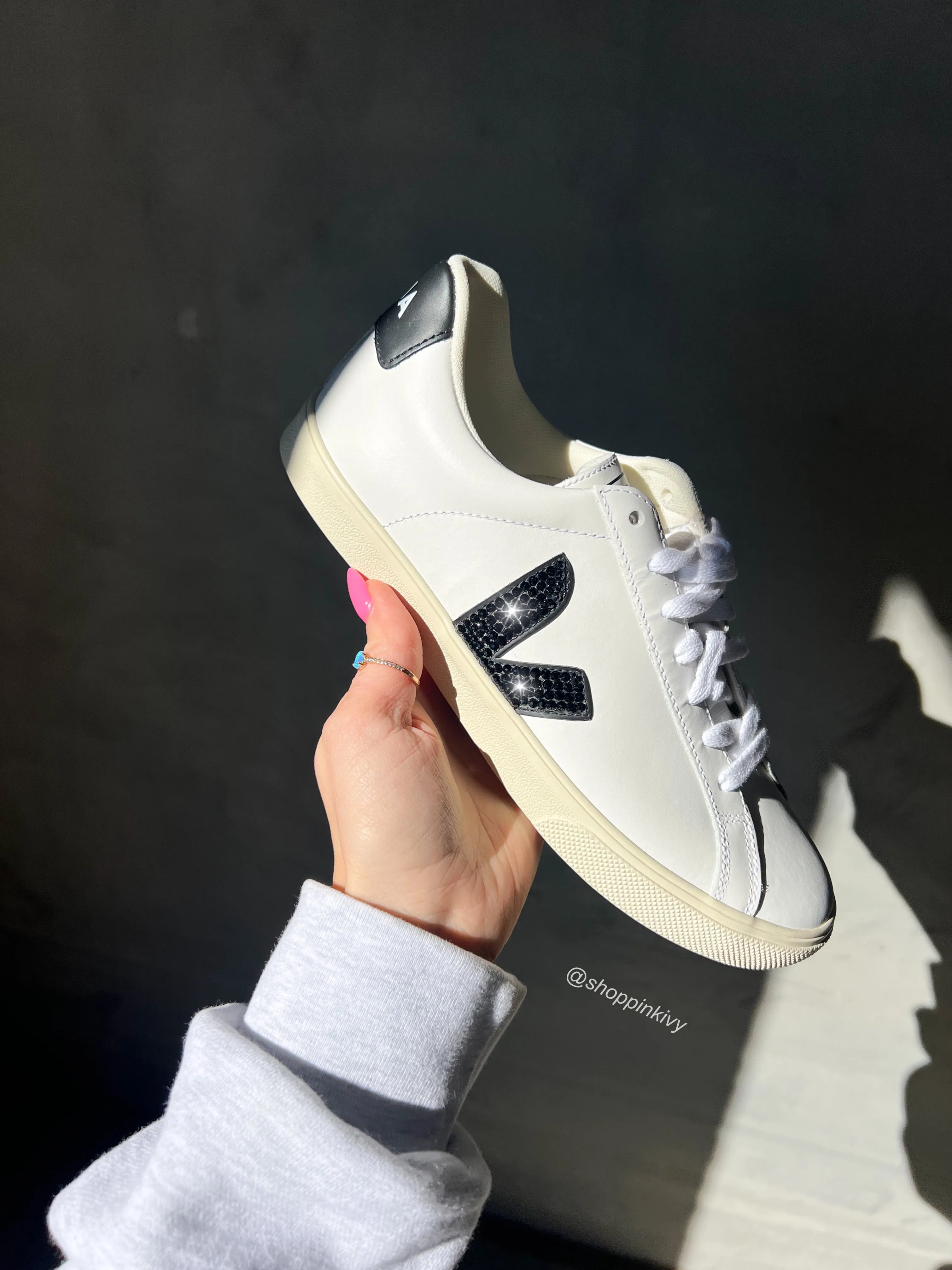 Adidas Shoes From 2000 Veja Campo Swarovski Womens Sneakers