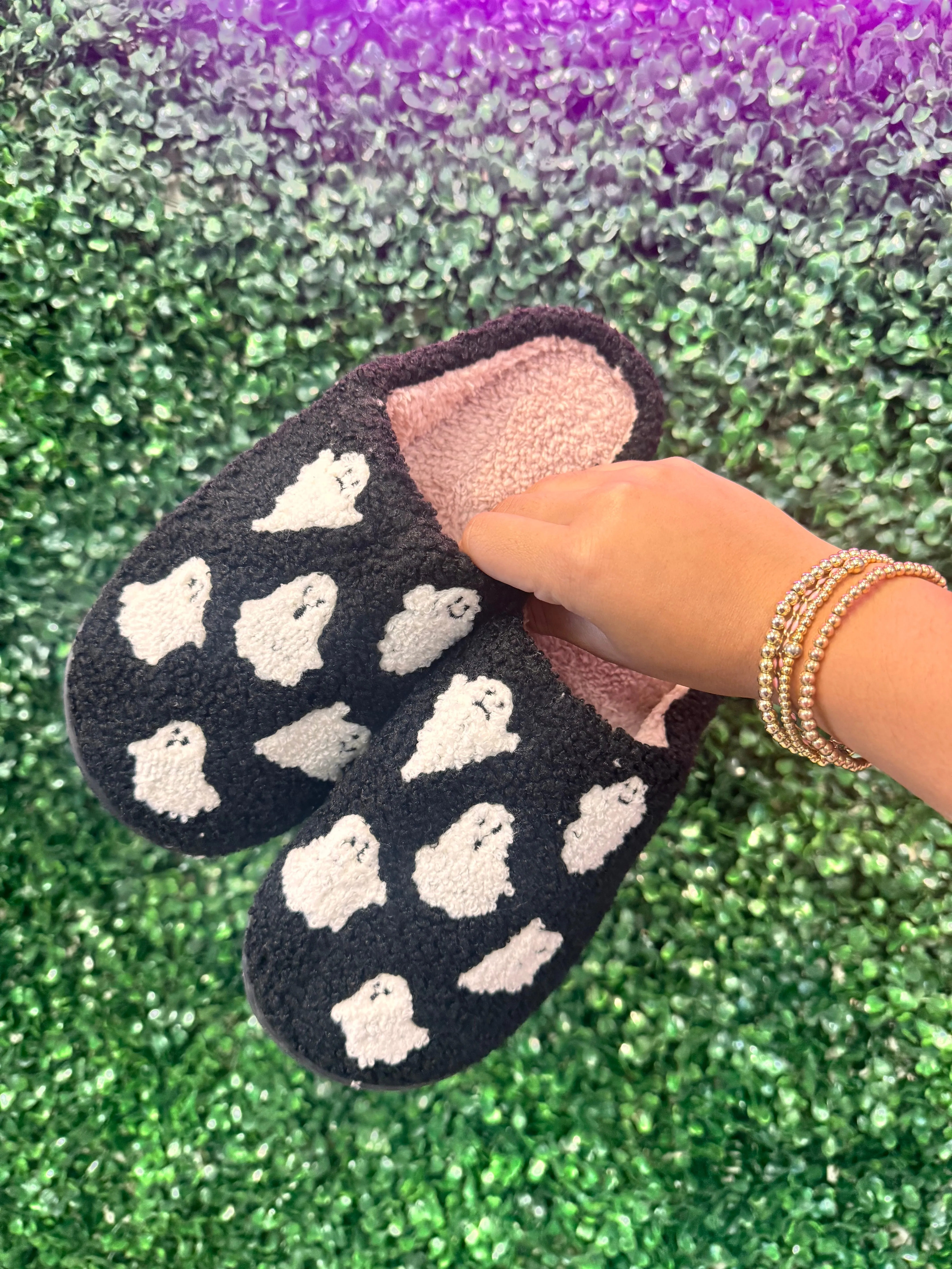 Halloween Ghost Slippers Mellow Slides