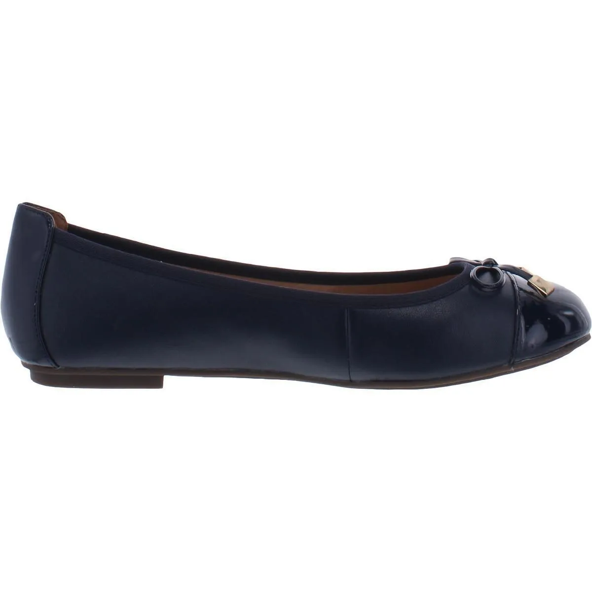 Pedro Flat Shoes Vionic Minna 4107N Navy Nappa Leather