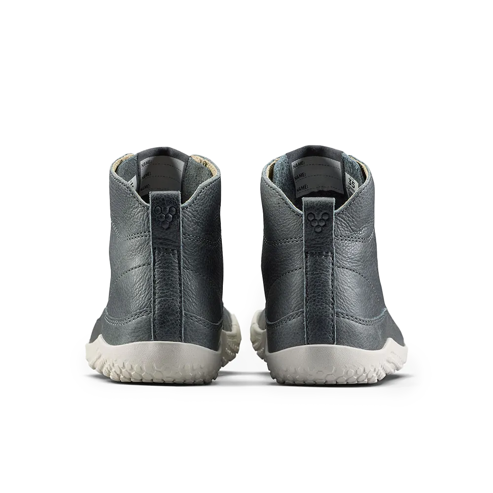 Vivobarefoot Gobi Boot Juniors Dark Shadow Boulder Low Hiking Shoes Review