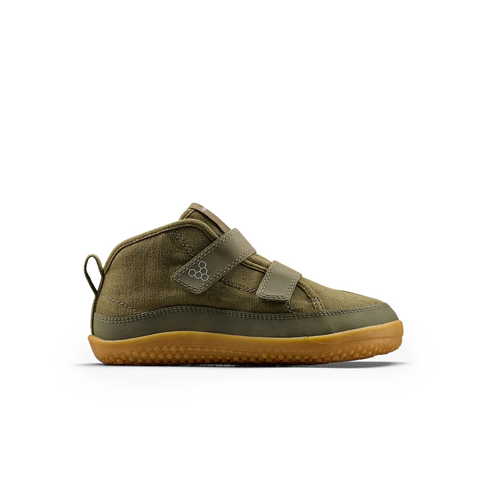 Best Day Hiking Shoes Vivobarefoot Gobi Utility Kids Dark Olive
