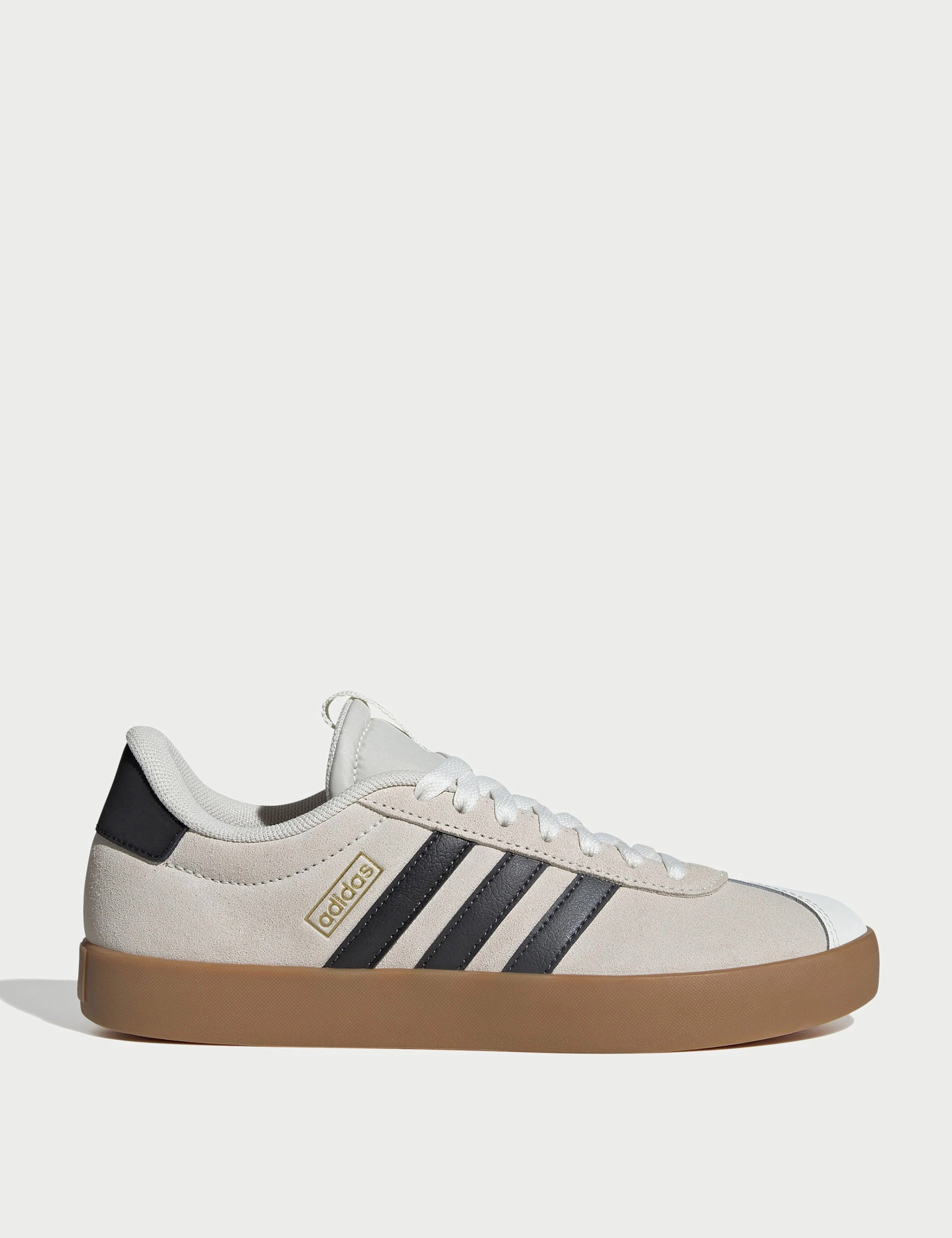 Lifting Shoes Adidas VL Court 3.0 Shoes - Off White/Grey Six/Gold Metallic